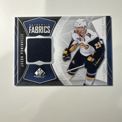 2009-10 SP Game Used Edition Authentic Fabrics Jason Pominville #AF-JP Jersey Sabres